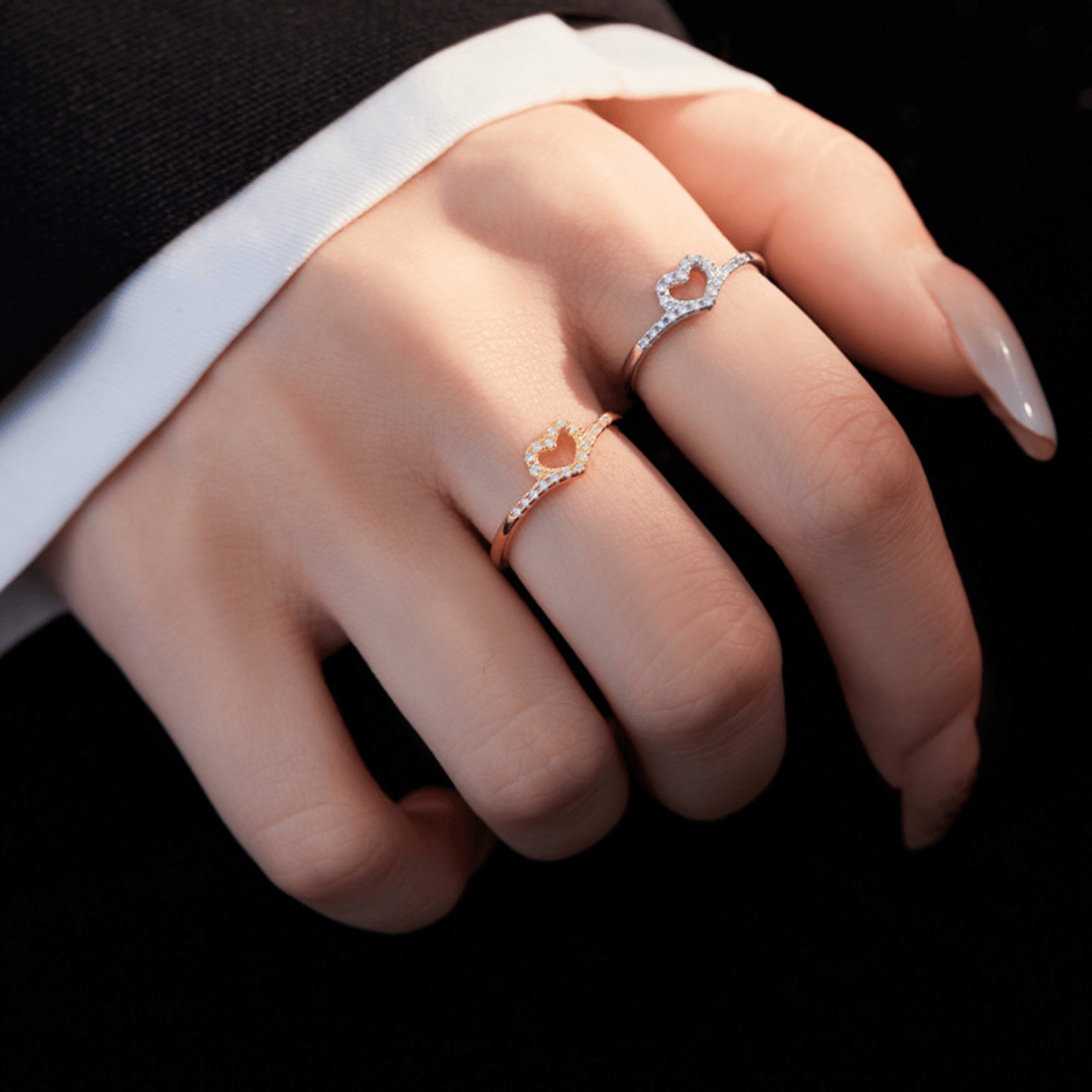 RICCARDI - BAGUE AJUSTABLE "Pure Love" - Riccardi