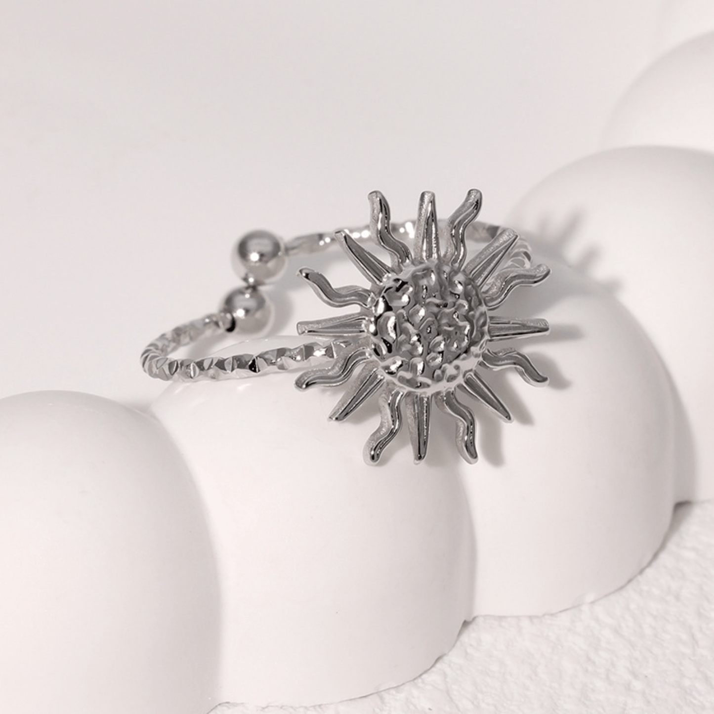 RICCARDI - BAGUE AJUSTABLE "Ring of Sunshine" - Riccardi