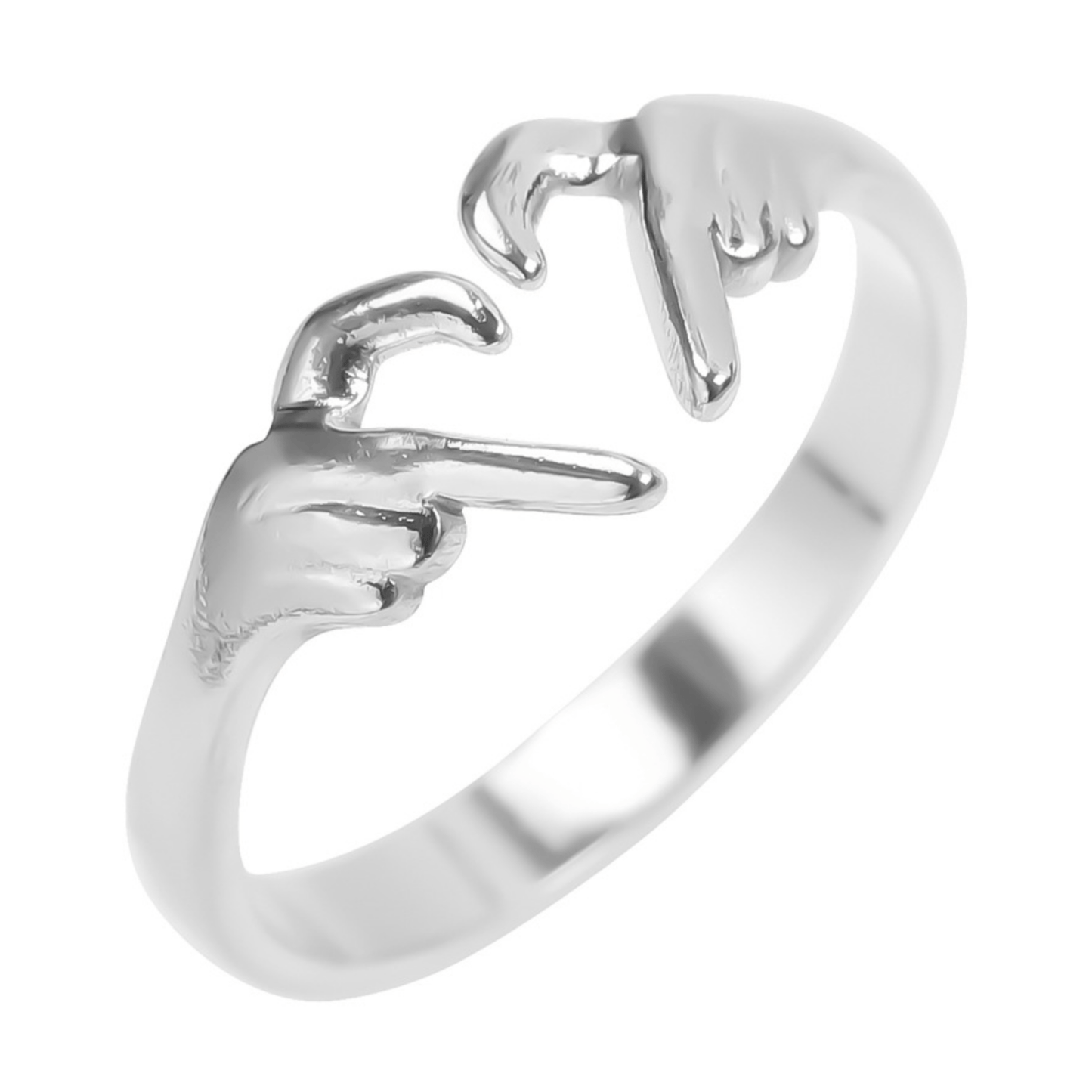 RICCARDI - BAGUE AJUSTABLE "Sign of Love" - Riccardi
