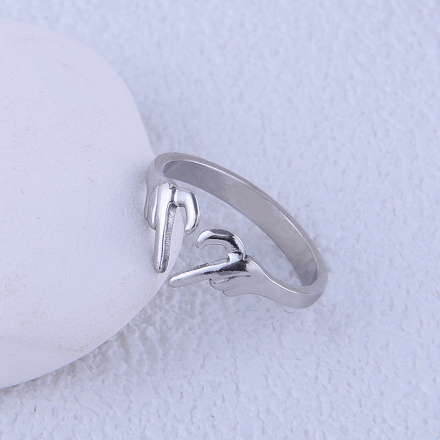 RICCARDI - BAGUE AJUSTABLE "Sign of Love" - Riccardi