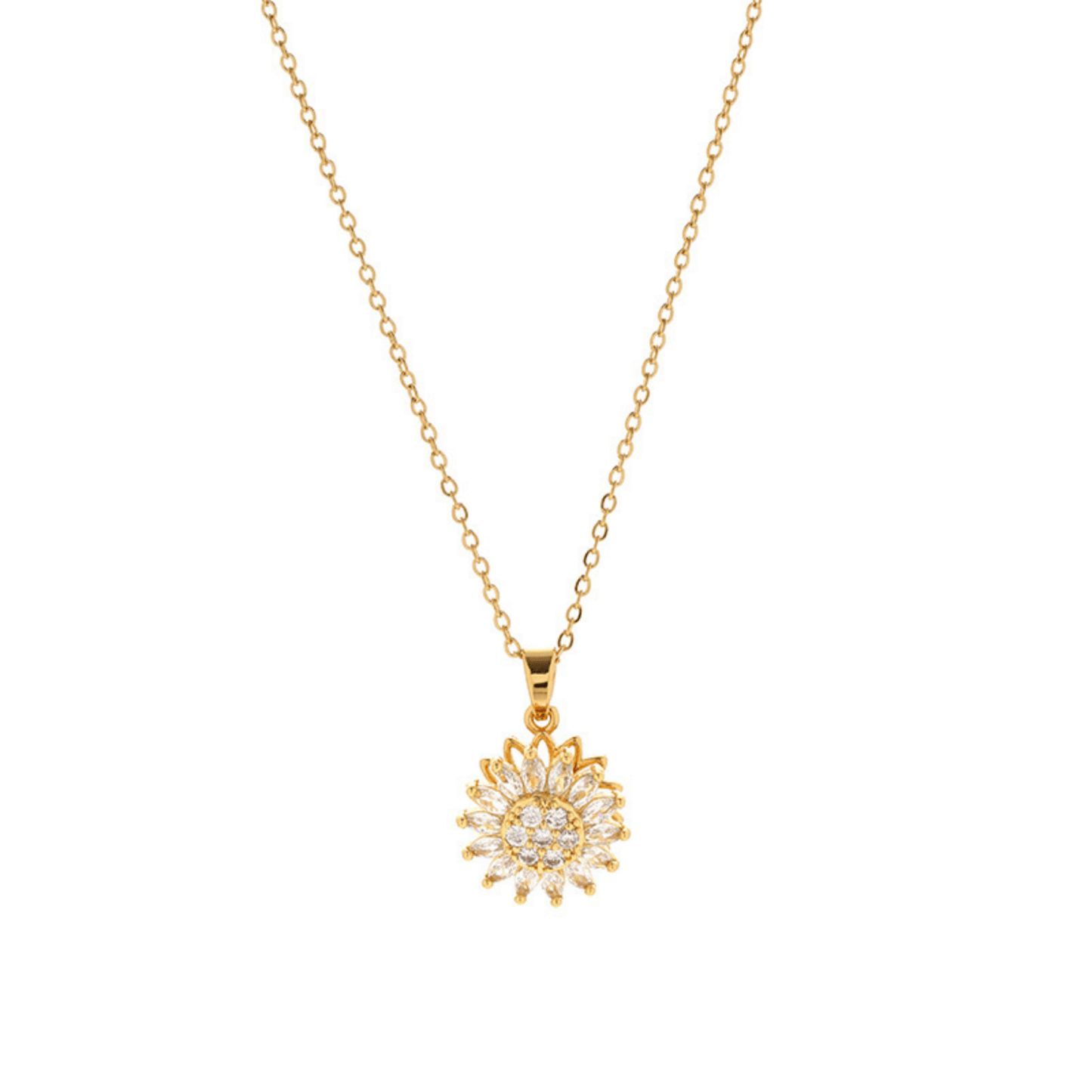 RICCARDI - COLLIER "Tournesol rotatif" - Riccardi