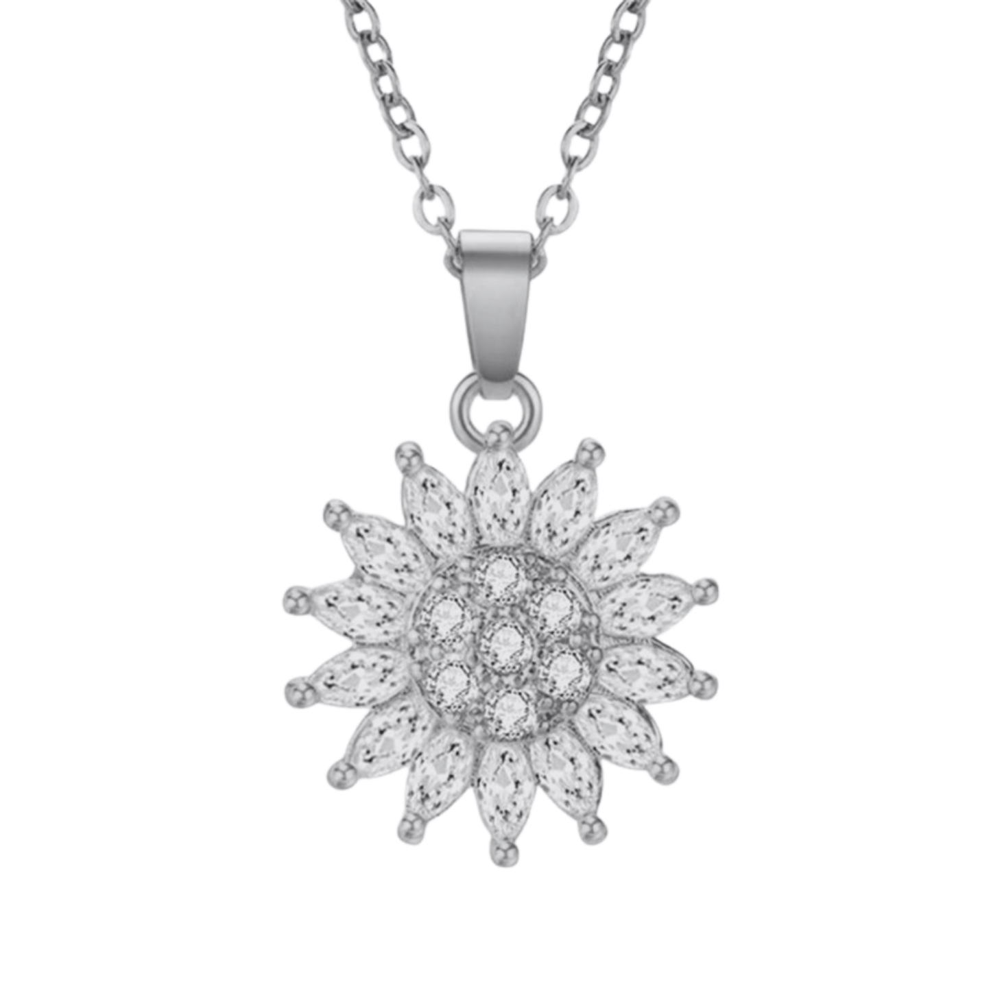 RICCARDI - COLLIER "Tournesol rotatif" - Riccardi