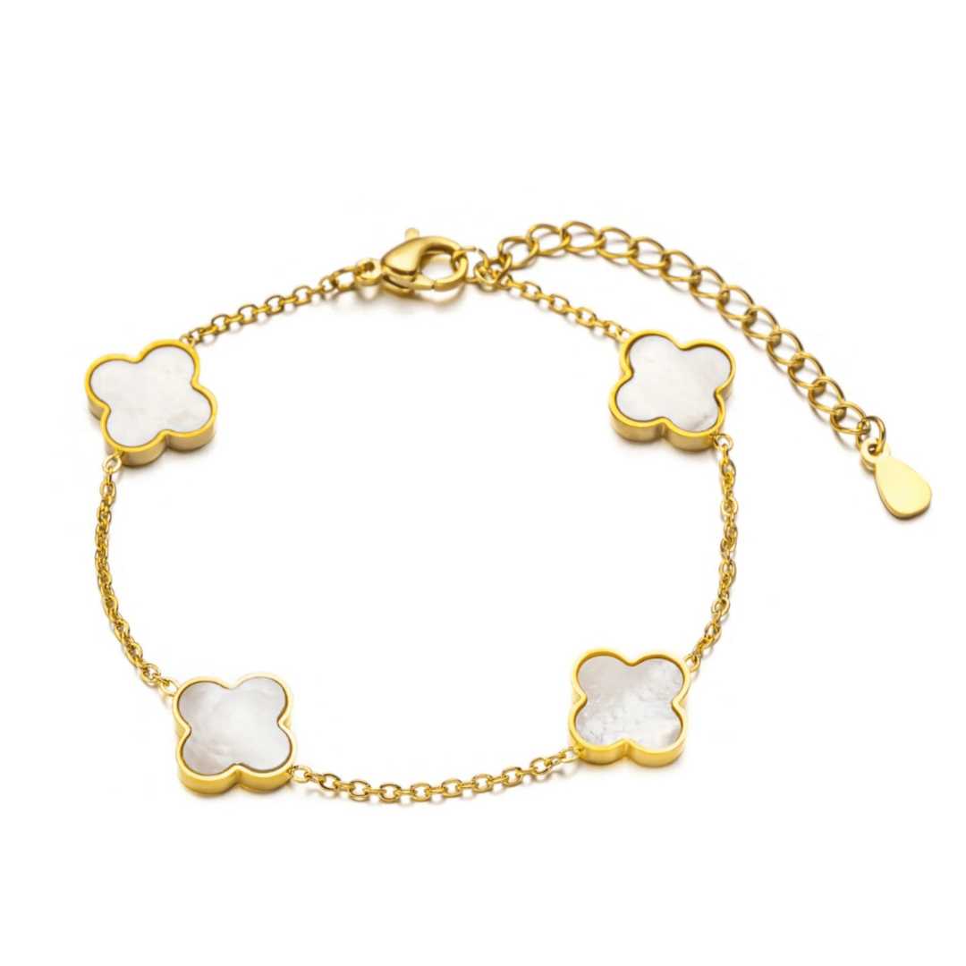 RICCARDI - BRACELET "Blossom White"