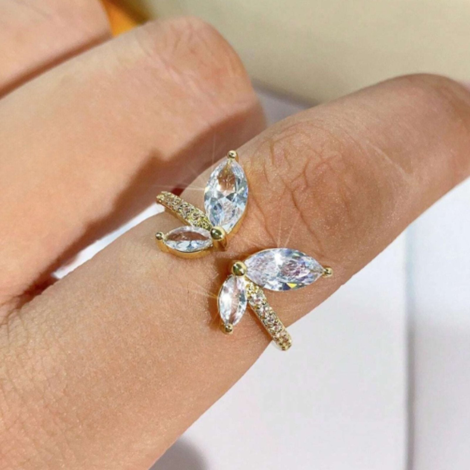 RICCARDI - BAGUE AJUSTABLE "Glowfly Ring" - Riccardi