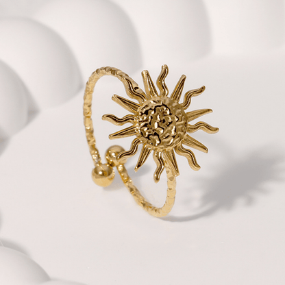 RICCARDI - BAGUE AJUSTABLE "Ring of Sunshine" - Riccardi
