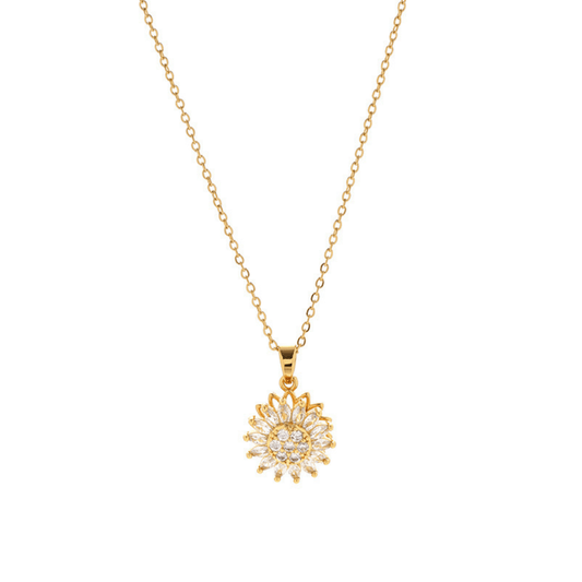 RICCARDI - COLLIER "Tournesol rotatif" - Riccardi